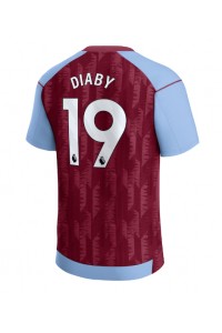 Fotbalové Dres Aston Villa Moussa Diaby #19 Domácí Oblečení 2023-24 Krátký Rukáv